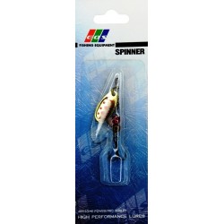 Блешня для риболовлі, обертова, EOS S0032D, вага 3г, колір GS111039